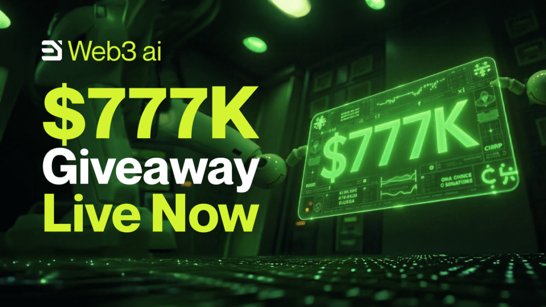 Web3 ai $777K Giveaway, Render Gains, Aptos Nears $14 Web3 ai $777K Giveaway, Render Gains, Aptos Nears $14