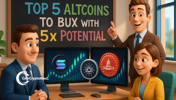 5 Best Altcoins to Buy With Explosive 50x Upside — Analysts Highlight Solana, Cardano and MAGACOIN FINANCE