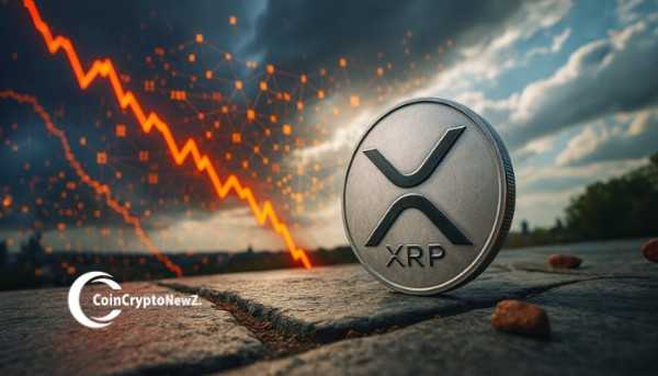 Bitcoin Dominance (BTC.D) monthly chart showing a descending trendline and XRP's 2017 historical breakout.
