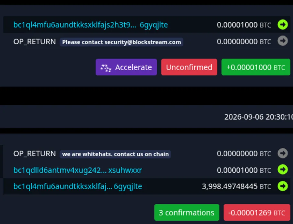 Liquid Network Incident Sees Hacker Offer to Return 4,000 BTC 1 image 12